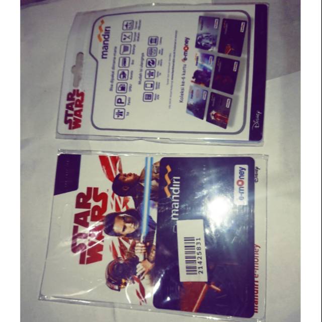 Mandiri E-money Star Wars -(edisi) Kylo Ran
