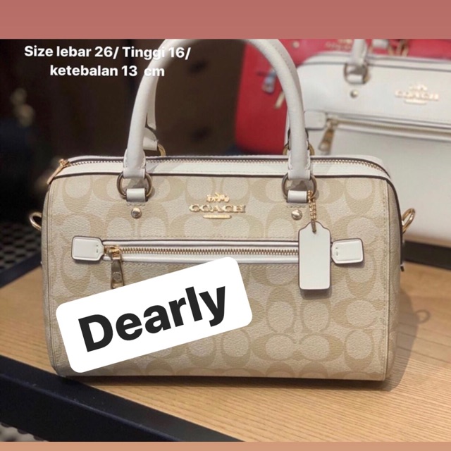 Coach Signature Rowan Bag