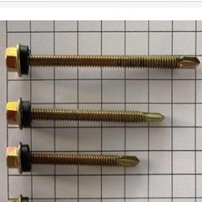 Sekrup Roofing kuning 2,5cm 3cm 4cm 5cm 7cm 10cm 1 DUS baut baja ringan