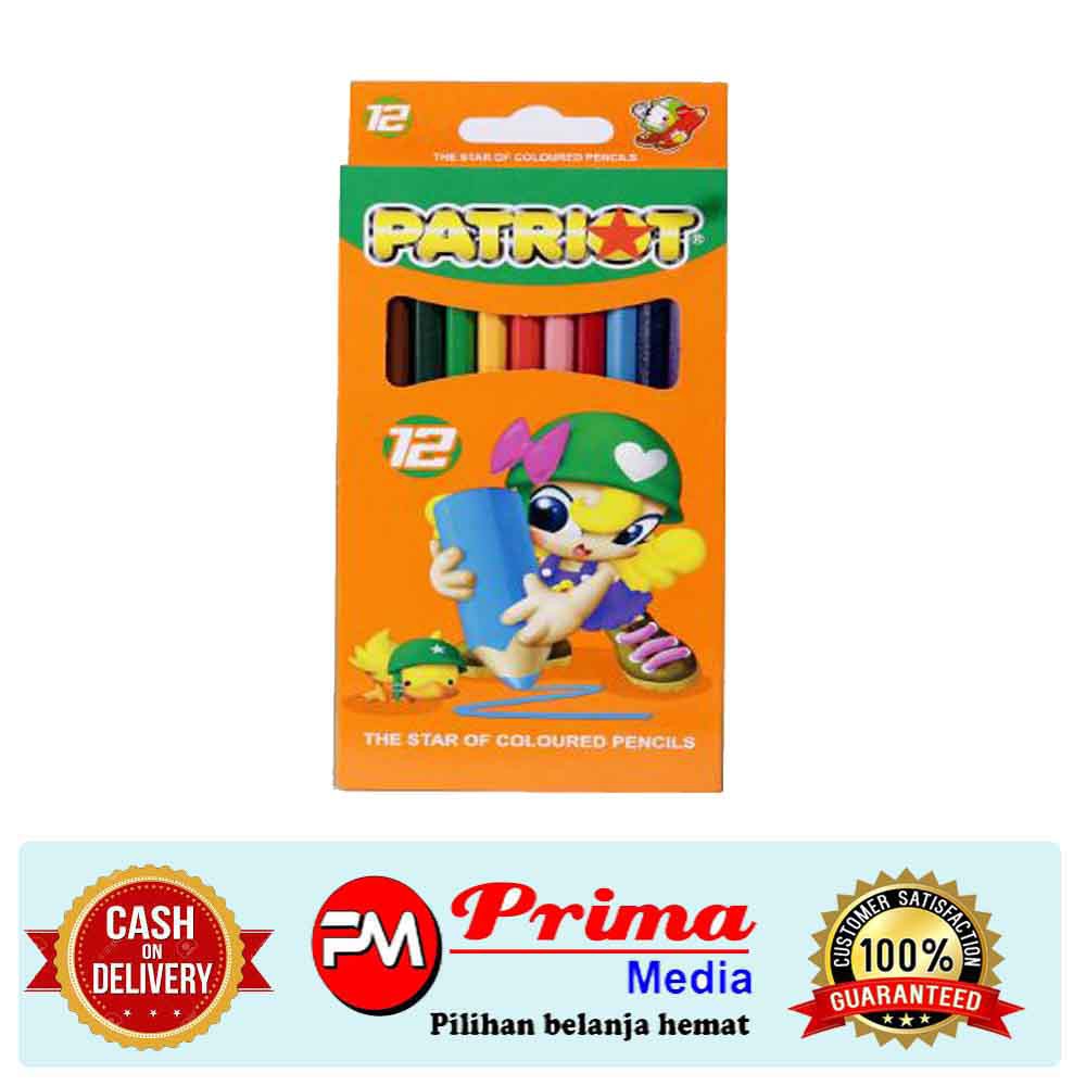 

Patriot Pencil Colour 12 warna