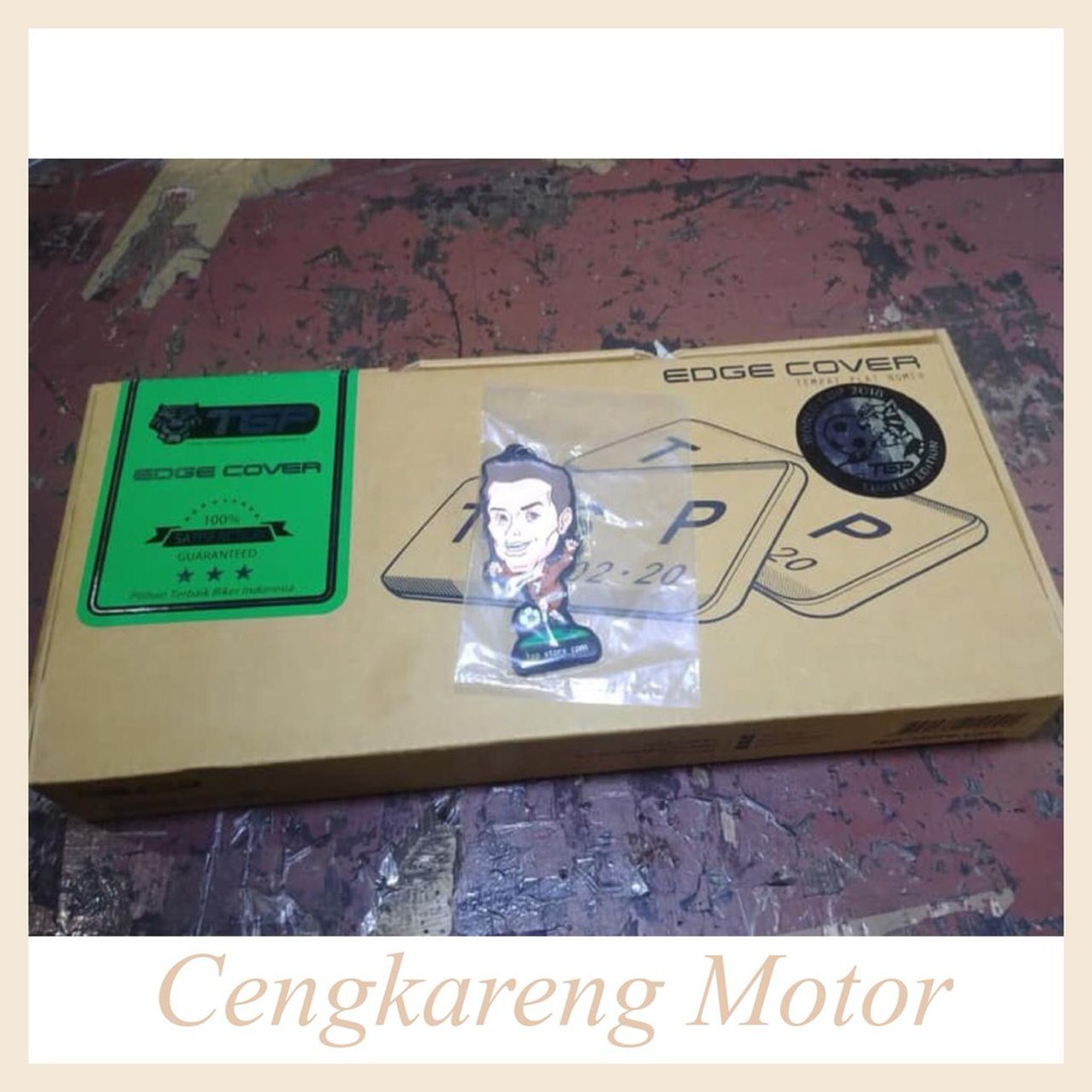 Dudukan - Cover Plat Nomor - Tutup Plat Nomer Motor TGP EDGE COVER New Model ( Untuk Semua Motor )