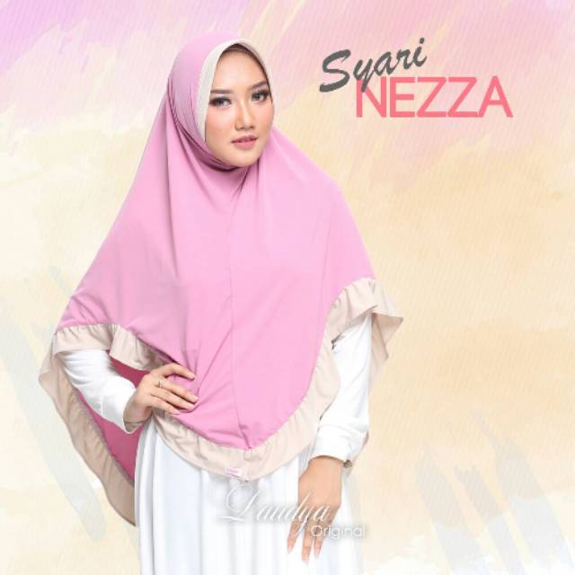 Khimar Syari Nezza ori Laudya Hijab