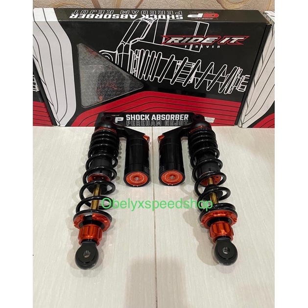 Shock Tabung Ride IT GP PREMIUM BLACK SERIES Tiger, GL, Rx King 320MM