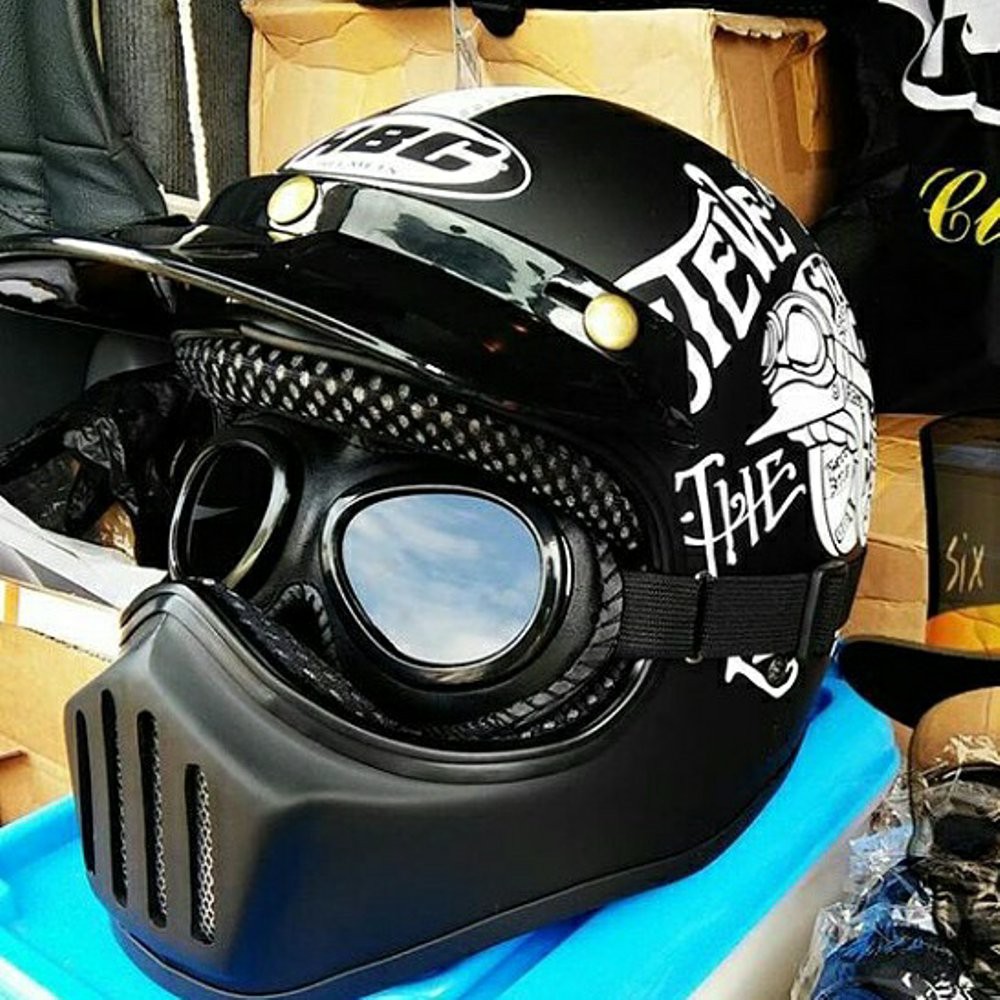 Helm Cakil HBC   Kacamata Bagus
