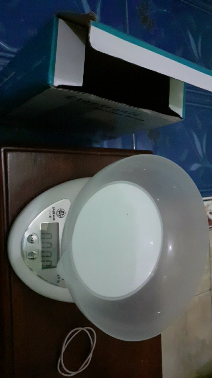 Timbangan Mangkok Super Promo (timbangan + Sendok Takar + Kuas + Pemisah Kuning Telur + Spatula)