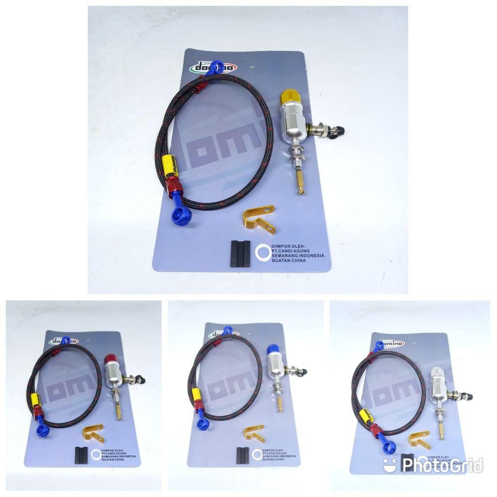 Stut Kopling Hidrolik Plus Selang Rem Serat by Domino