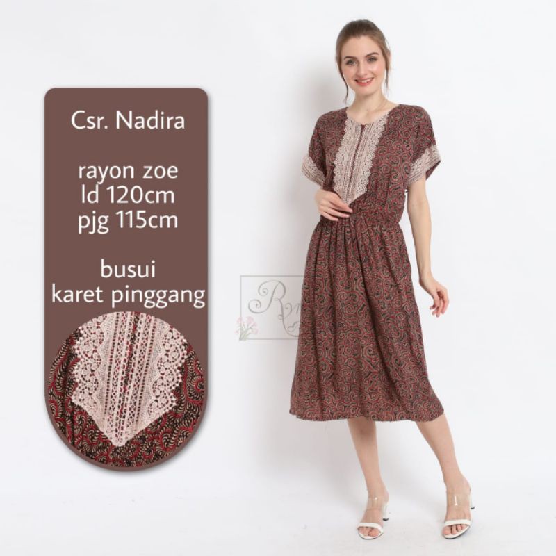 𝐑𝐲𝐧 𝐑𝐚𝐲𝐲𝐚𝐧 𝐎𝐟𝐟𝐢𝐜𝐢𝐚𝐥 | Cassandra Nadira Series | Home Dress Homedress Daster Simpel Cantik Kekinian O