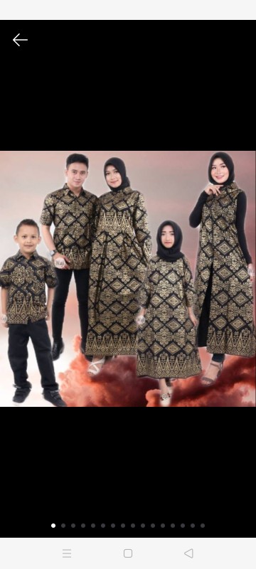 Batik Couple Keluarga Termurah Bisa Pisah Motif Prasasti Sogan(bisa Cod) Kualitas Terbaik