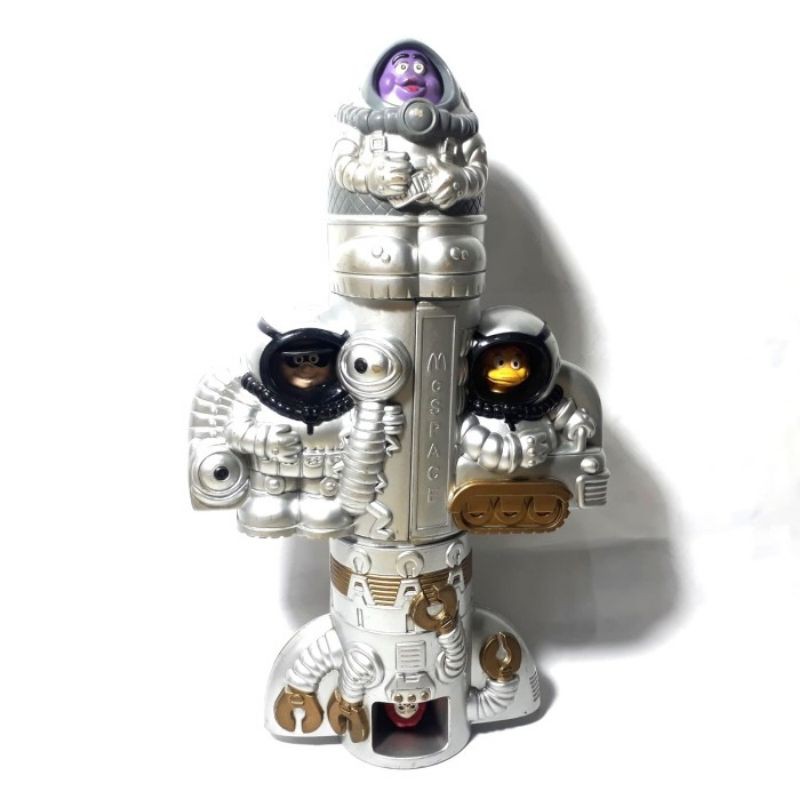 Maskot Happy Meal Mcdonald Astronot Mcd Spaceship Mcspace Astronaut Mc Space Rare Jadul Retro Antik