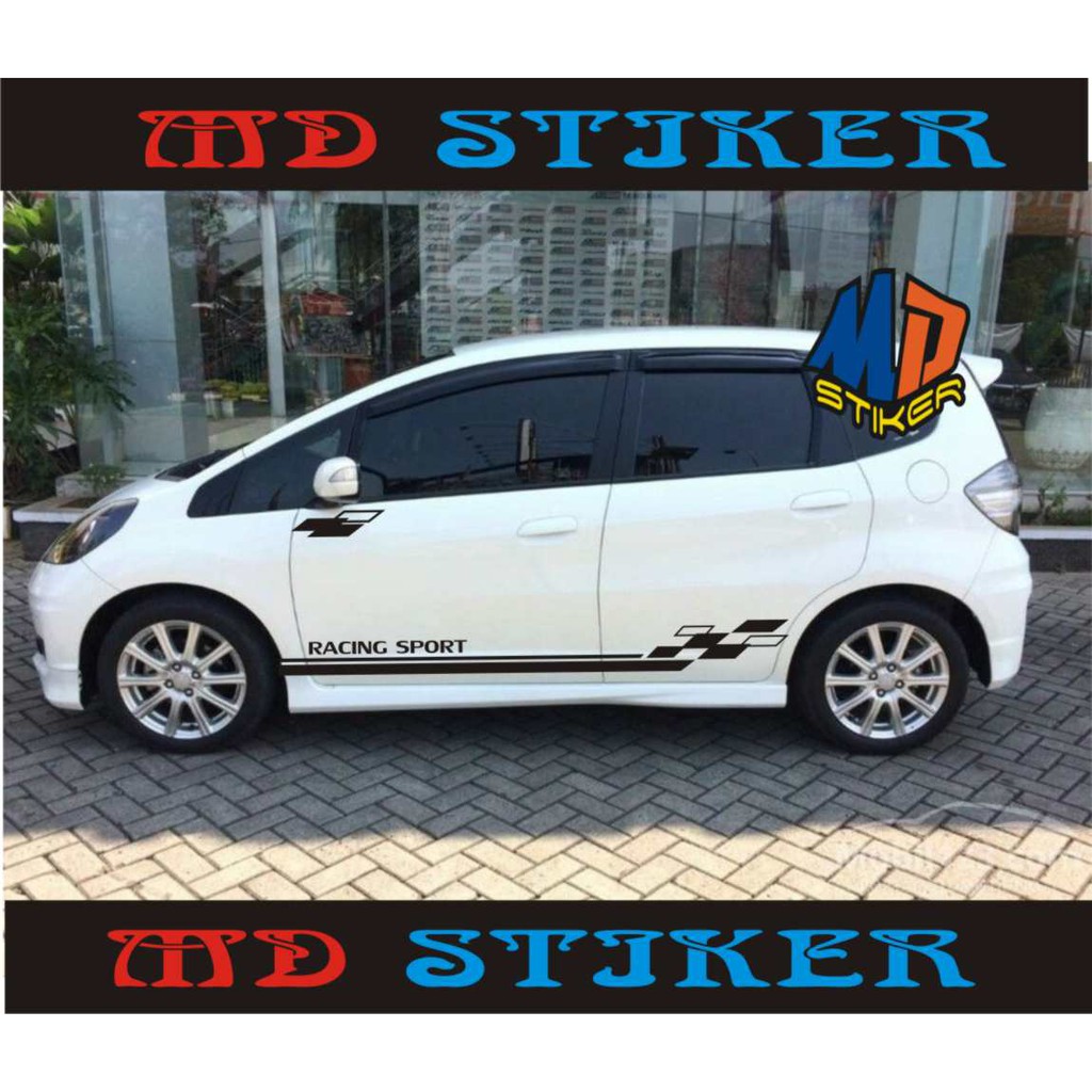 Sticker Cutting Stiker Mobil Honda Jazz Yaris Swift Agya Ayla