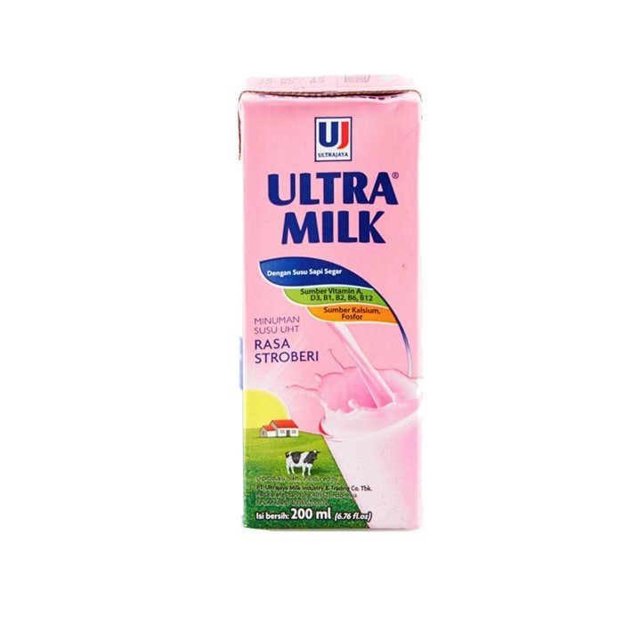 

Ultra Milk Strawberry 200 ml