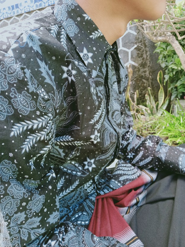 Baju Kemeja Batik Slimfit Pria Lengan Panjang Alisan Terbaru Bisa Cod