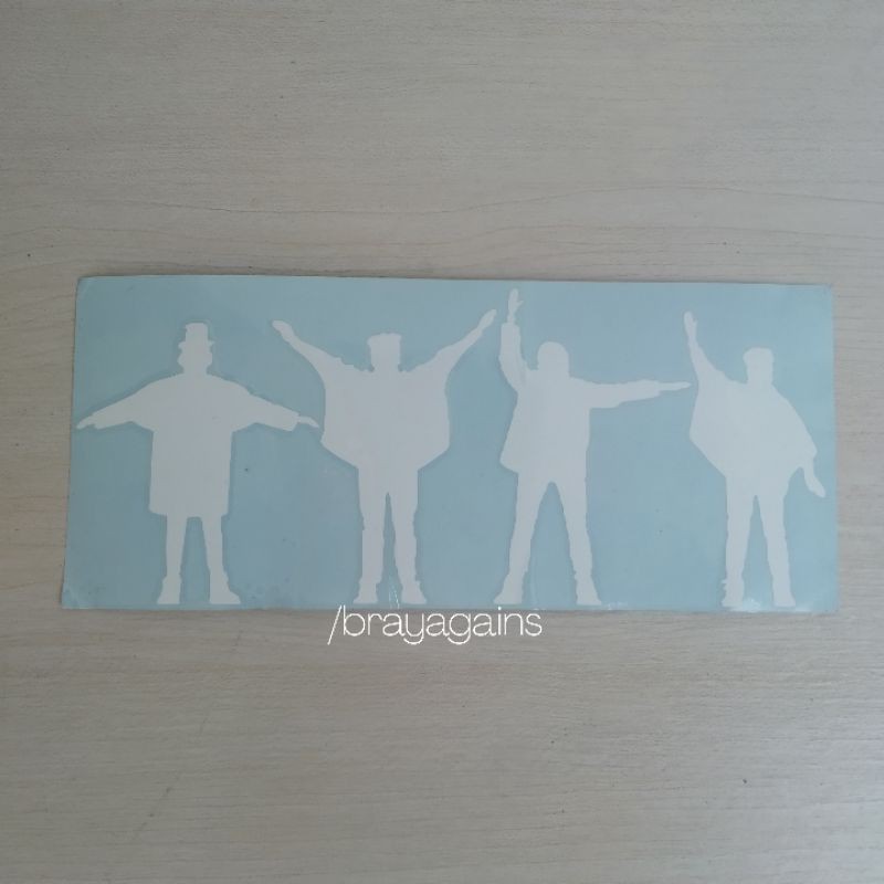

Sticker Cutting The Beatles Mens Waterproof Berkualitas