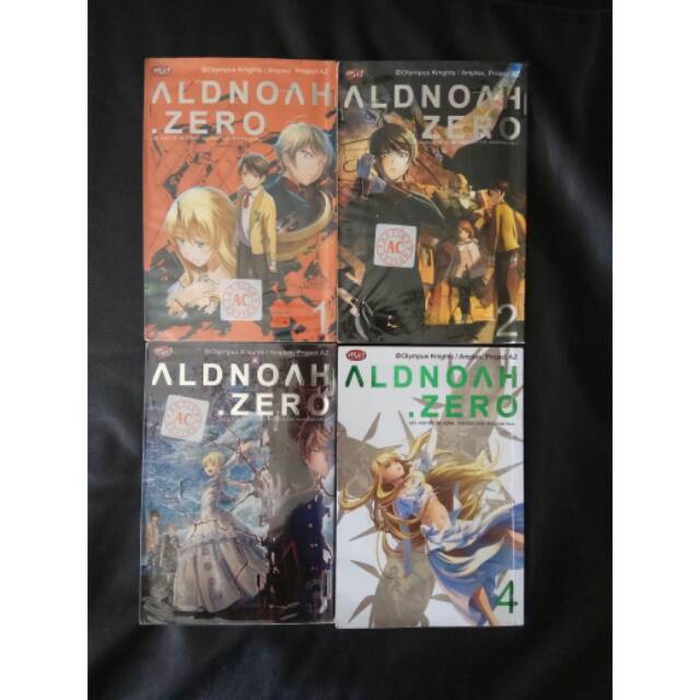 Komik Aldnoah Zero 1-4 tamat