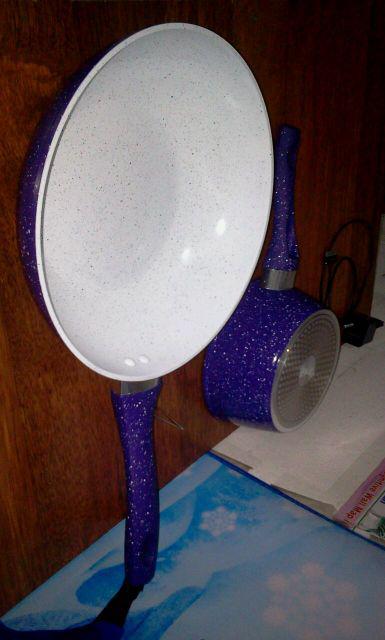 Super Pan Granite Bolde - Purple - Superpan - Asli - Panci  Set