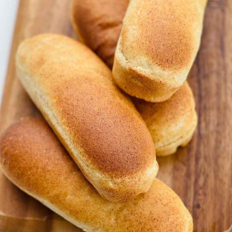

Roti hotdog gandum 1 pack isi 5