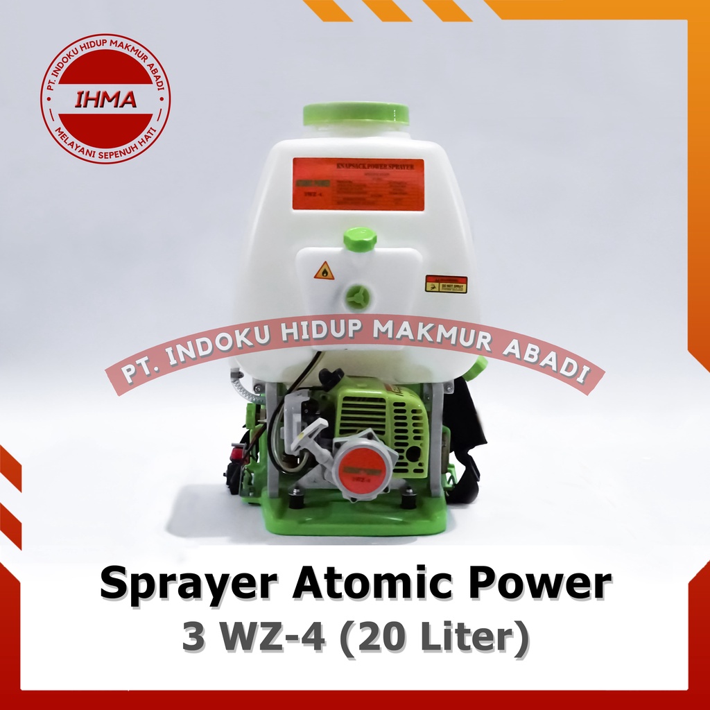 Sprayer Atomic Power 3WZ-4 [20 Liter] – Mesin Semprot Hama 2 Tak