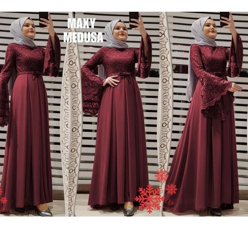 gamis burkat atas