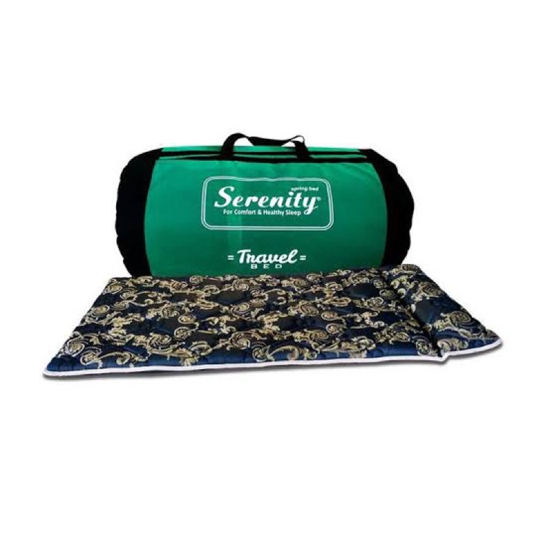kasur lipat serenity travel bed