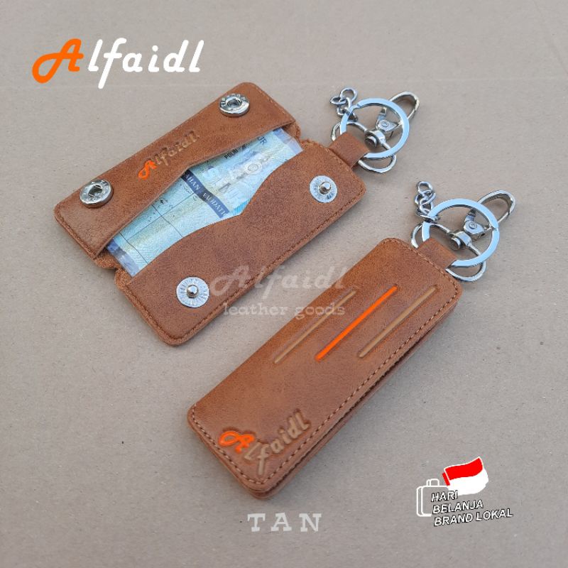 Gantungan Kunci STNK Mobil/Motor Dompet Kulit STNK Mobil/Motor Dompet STNK Mobil/Motor Original Alfaidl