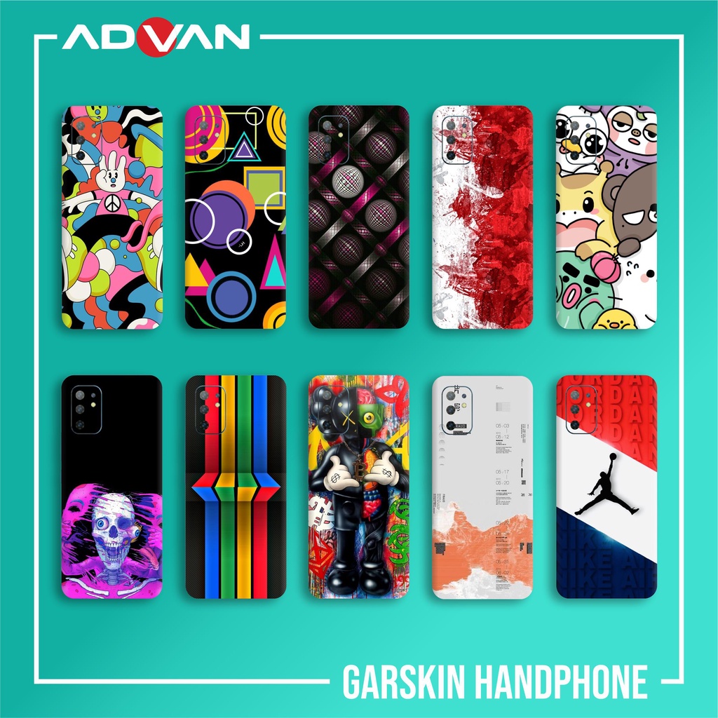 ADVAN G9 PRO SKIN GARSKIN CASE PROTECTOR DAPAT 2 PCS FREE CUSTOM GAMBAR BEBAS BISA COD