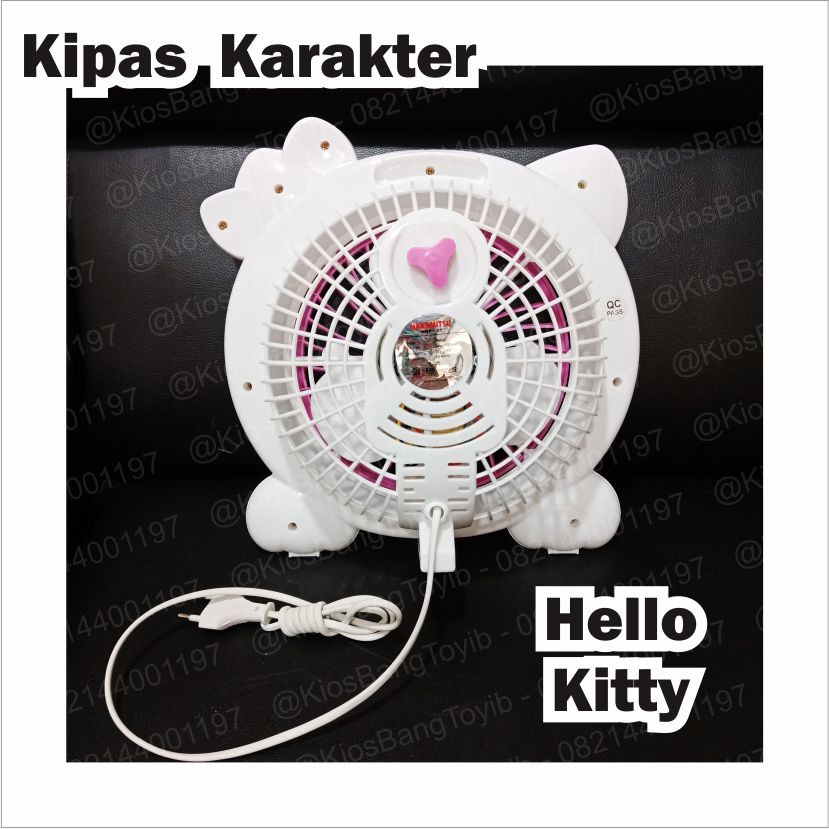 Kipas Angin Karakter // Kipas Angin Anak // Kipas Angin Hello Kitty