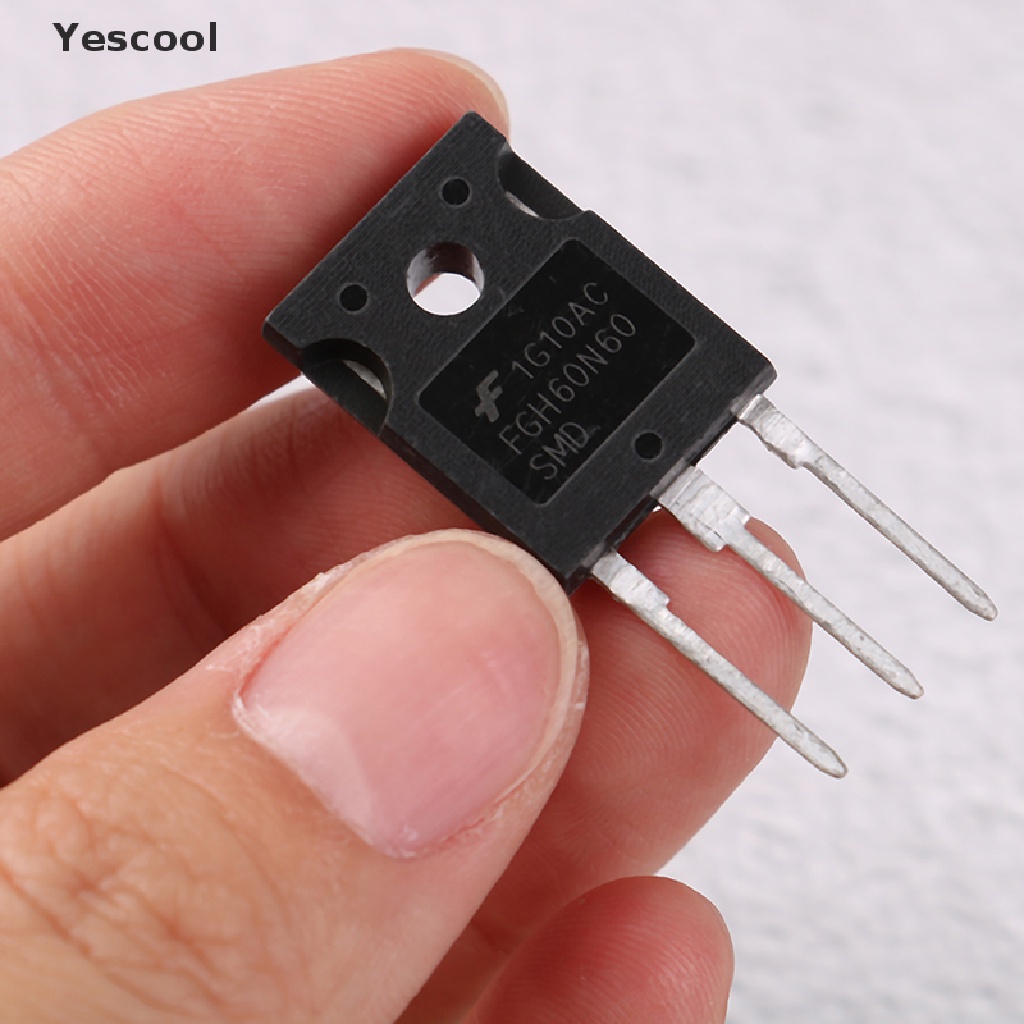 Yescool 10Pcs Ic FGH60N60SMD FGH60N60 600V 60A field stop IGBT TO-3P