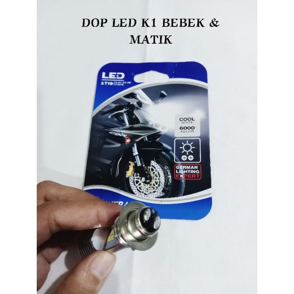 DOP BOHLAMP LAMPU LED MOTOR BEBEK MATIK
