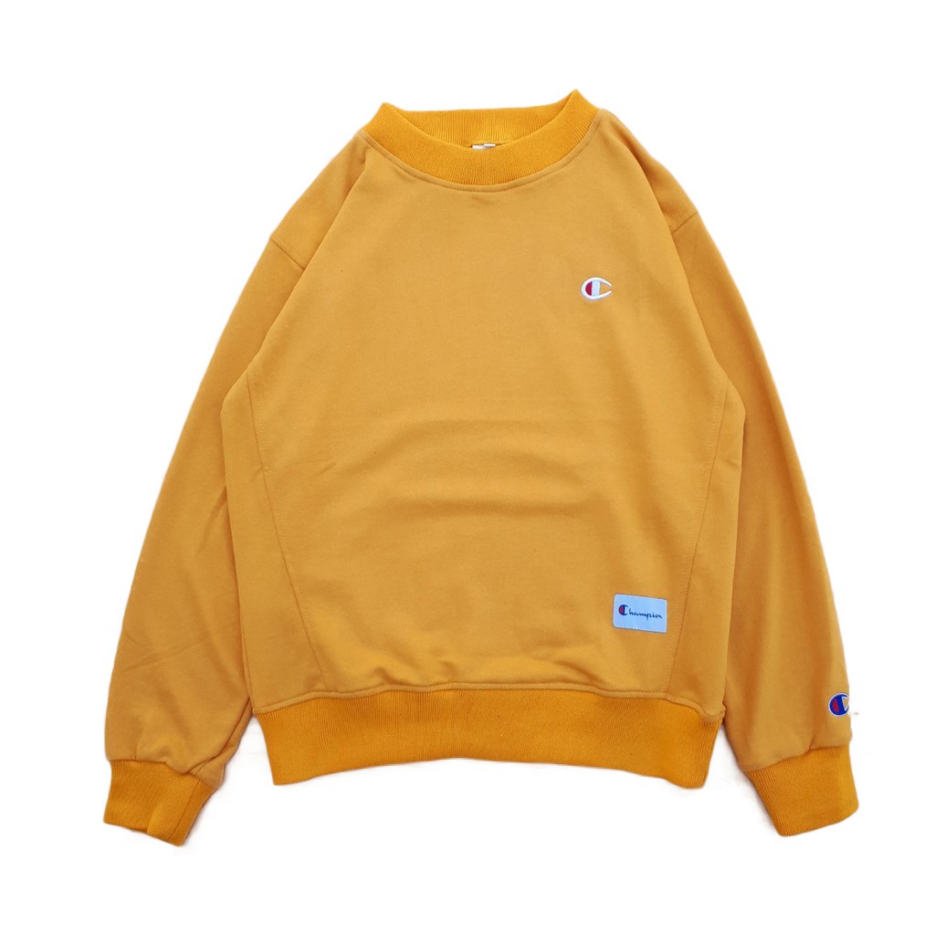 sweater champion yellow