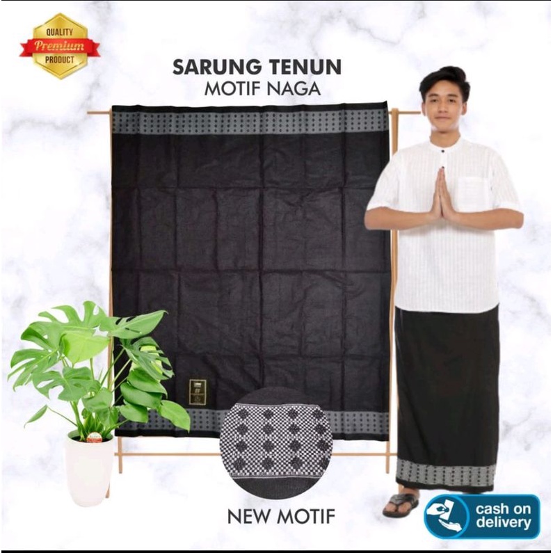 Sarung Tenun Dewasa Berkualitas Motif Naga