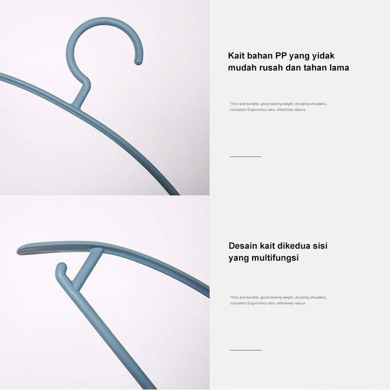 HANGER / GANTUNGAN BAJU PACK / GANTUNGAN BAJU MELENGKUNG / GANTUNGAN PAKAIAN