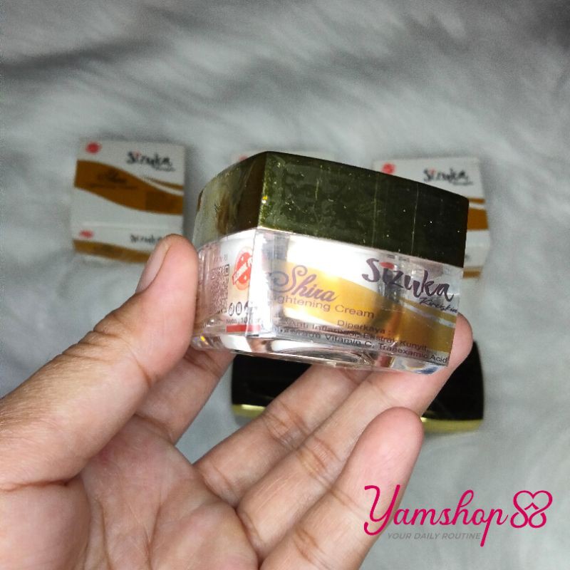 ☀️ YAMSHOP88 ☀️ Shira Lightening Cream Sizuka Kireiskin Makassar || Krim Pencerah Wajah Sizuka BPOM