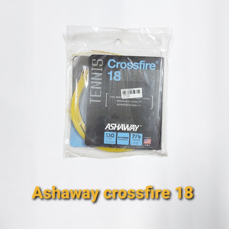 SENAR TENIS ASHAWAY CROSSFIRE 18 ORIGINAL