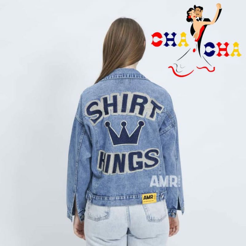 JAKET JEANS AMR KINGS / JAKET IMPORT PREMIUM / AMR ORIGINAL