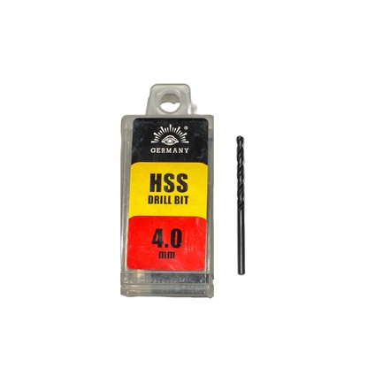 Mata Bor Besi Tjap Mata/ Cap Mata HSS 4 mm