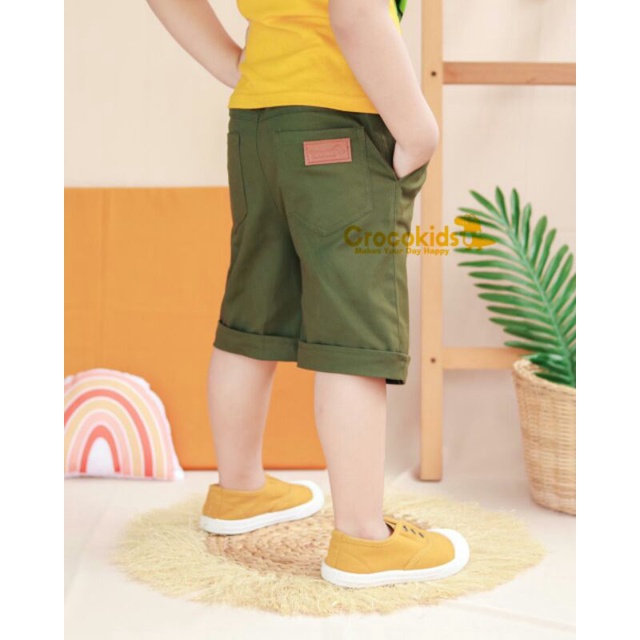 Celana Pendek Chino Anak Zunior 1 - 12 Tahun