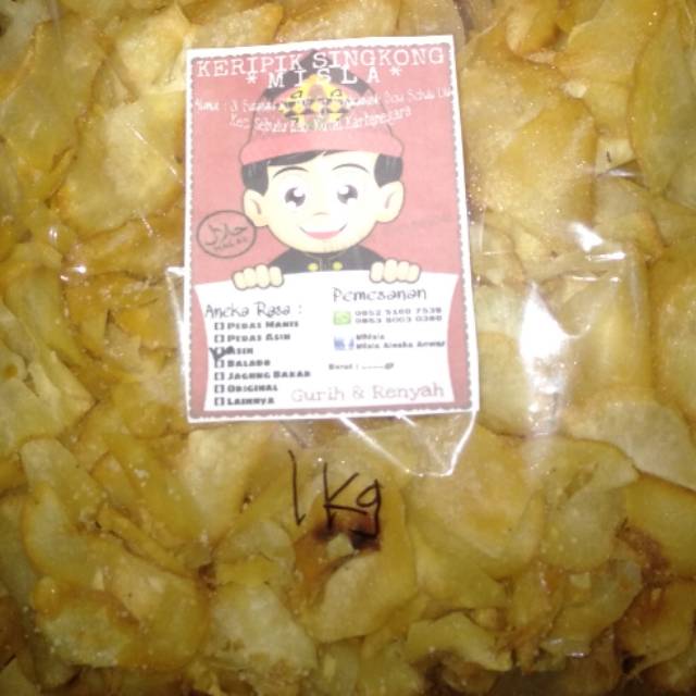 

Keripik singkong 1kg