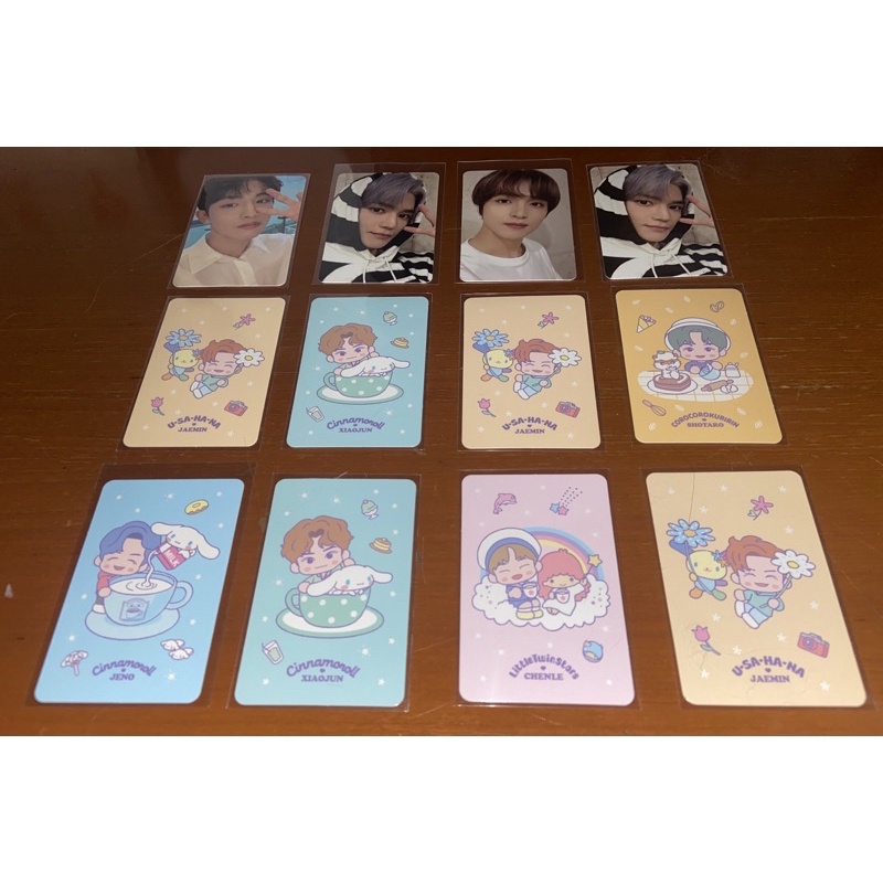 [Ready] TC Trading Card Sanrio NCT PC Winwin Taeyong Haechan Jaemin Xiaojun Shotaro Jeno Chenle