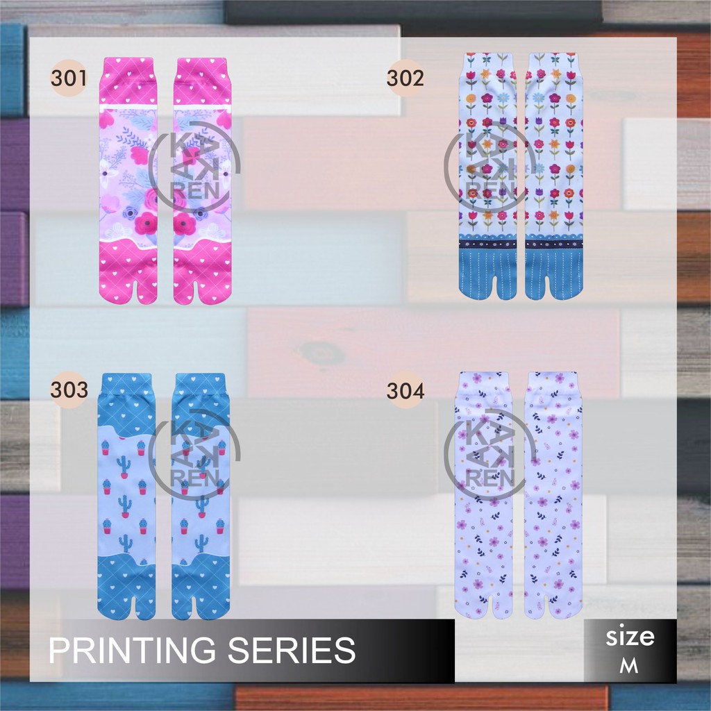 Kakaren Kaos Kaki Printing Dewasa Murah P