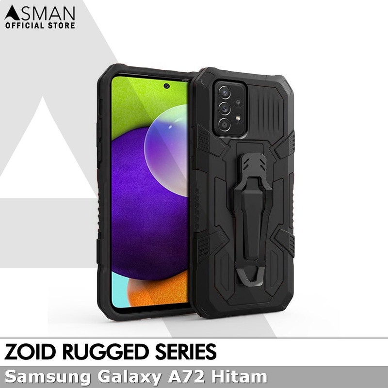 Asman Case Samsung Galaxy A72 Zoid Ruged Armor Premium