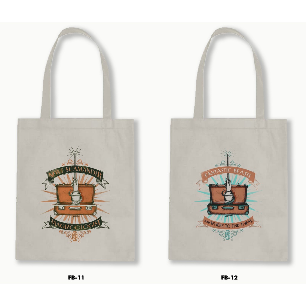 TOTE BAG BLACU - FANTASTIC BEASTS 1