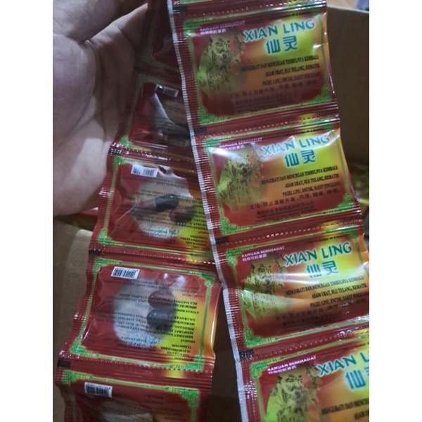 xian-ling kapsul asam urat/xlk kemasan terbaru