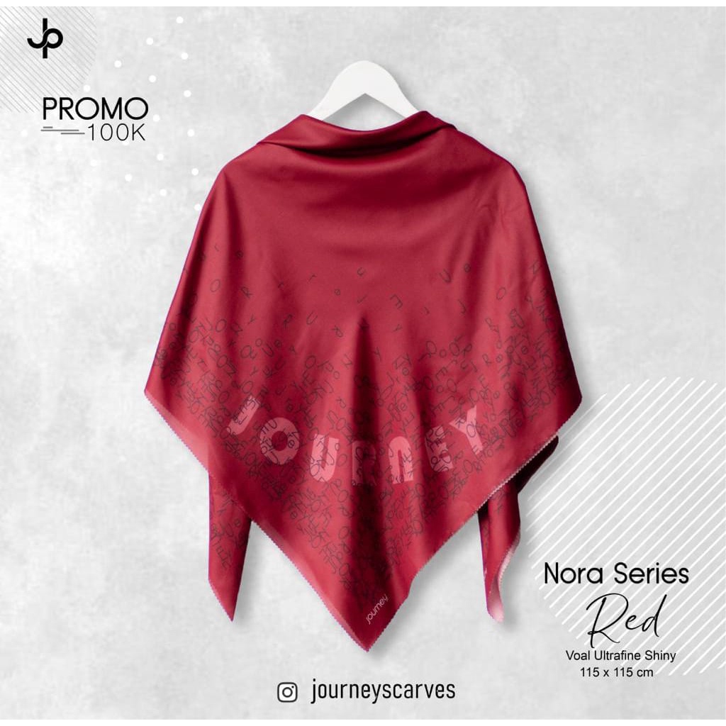 Hijab Journey Nora Series Best Seller Red