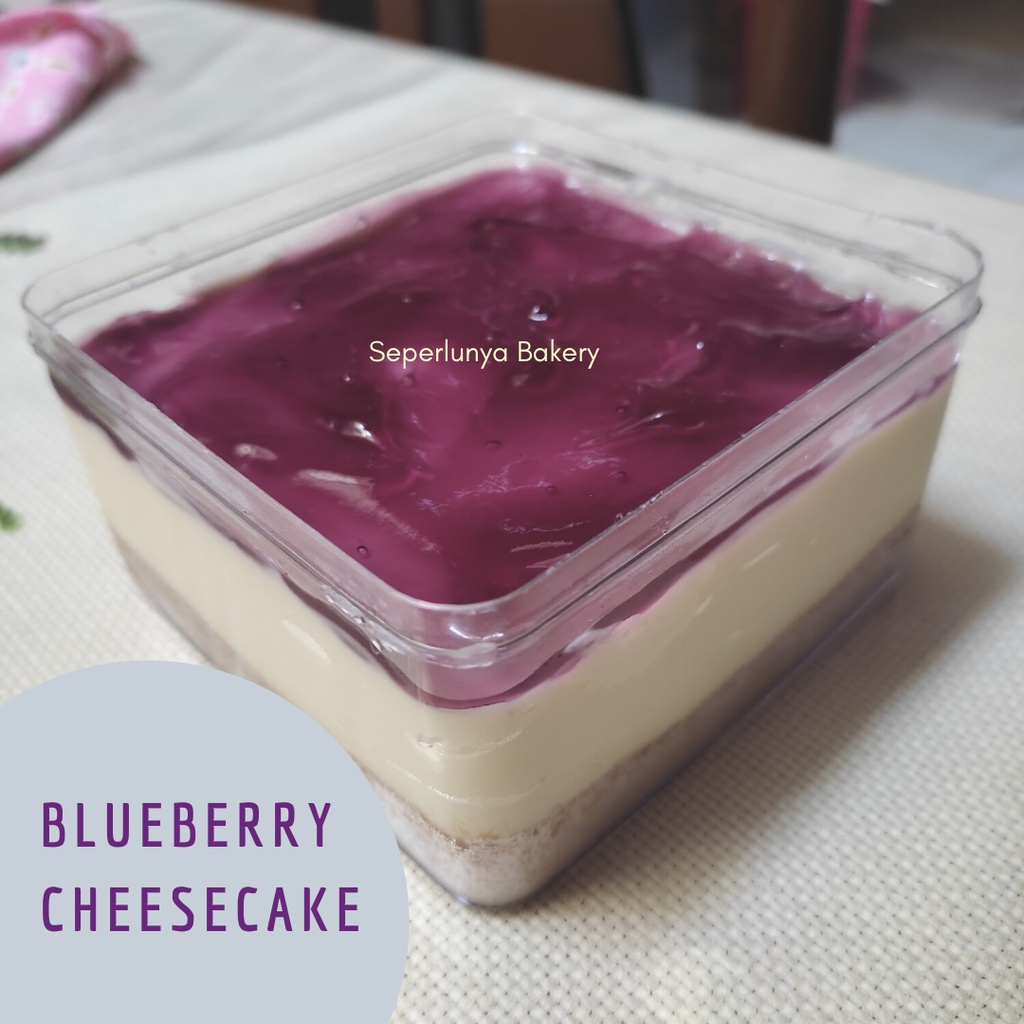 

Blueberry Cheesecake 400ml - NO BAKED