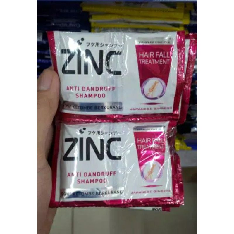 Shampo zink. all varian. shampo zink rencengan