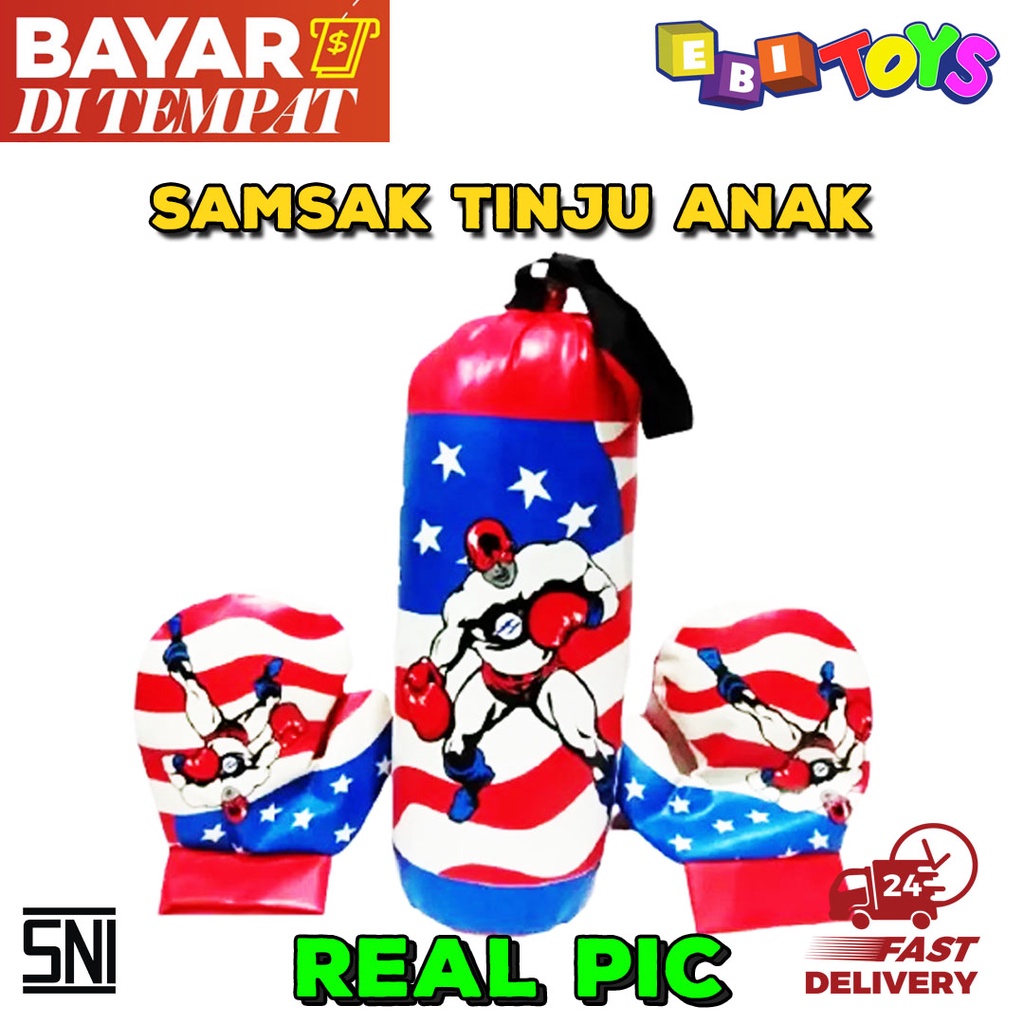 Mainan Samsak Tinju Anak Sarung Tinju Anak Samsak Tinju Olahraga Tinju