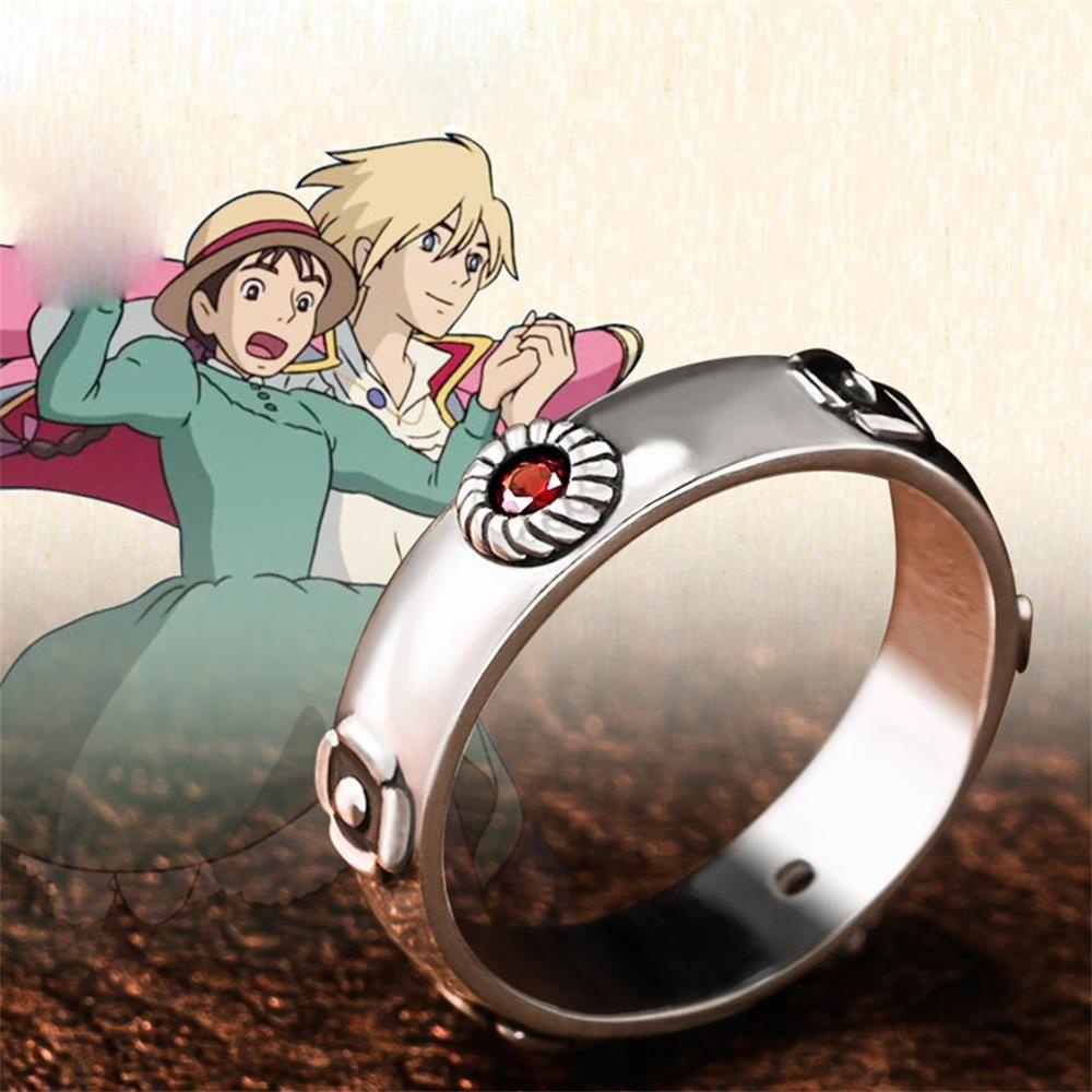 Lily Howl's Moving Castle Cincin Fashion Hayao Miyazaki Cosplay Sliver Jewelry