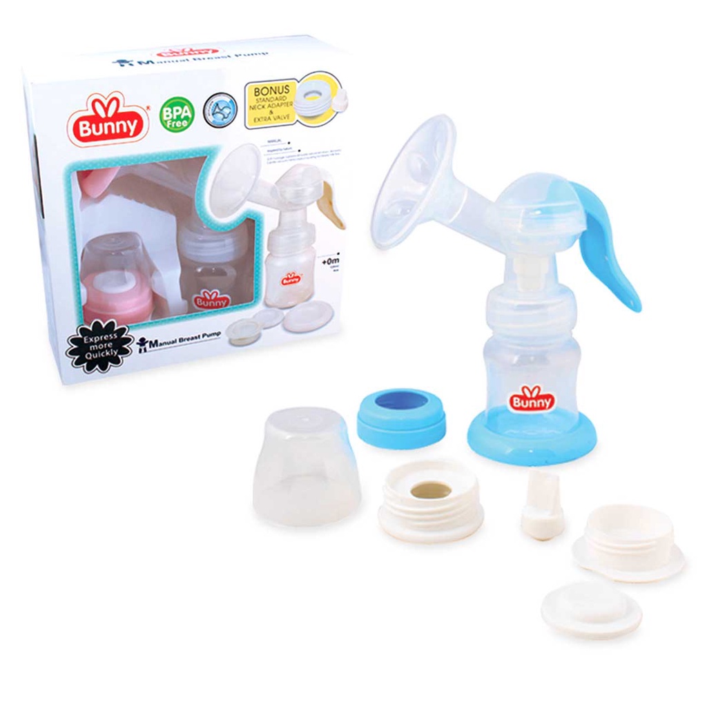 LUSTYBUNNY BREASTPUMP WIDE NECK BOTTLE DB-8017