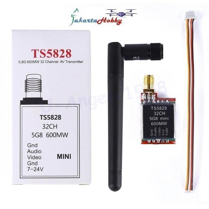 PART 5.8 GHz 600 mW 32 Saluran Mini Wireless A/V Mengirimkan (TX) TS5828 -DRONE_ZONE