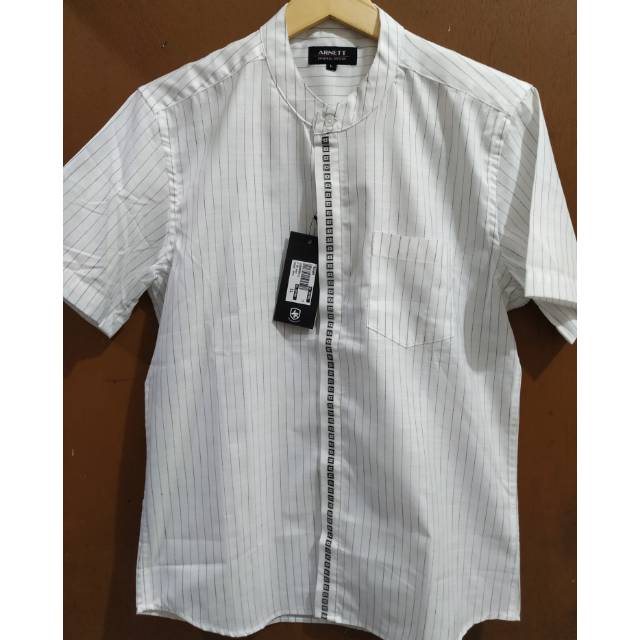 Kemeja Koko ARNETT originalll F03short white